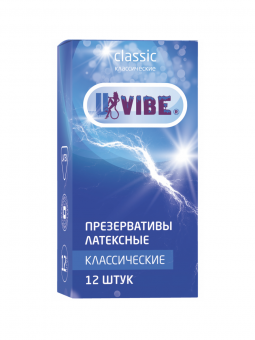 Презервативы Классичиские UVIBE 12шт Презервативы Классичиские UVIBE 12шт