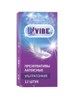 Презервативы Ультратонкие UVIBE 12шт Презервативы Ультратонкие UVIBE 12шт