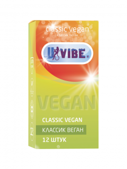 Презервативы Классик VEGAN UVIBE 12шт Презервативы Классик VEGAN UVIBE 12шт