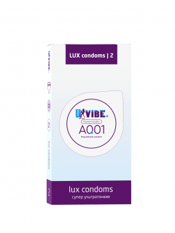 Презервативы LUX Супер Ультратонкие UVIBE 2шт Презервативы LUX Супер Ультратонкие UVIBE 2шт
